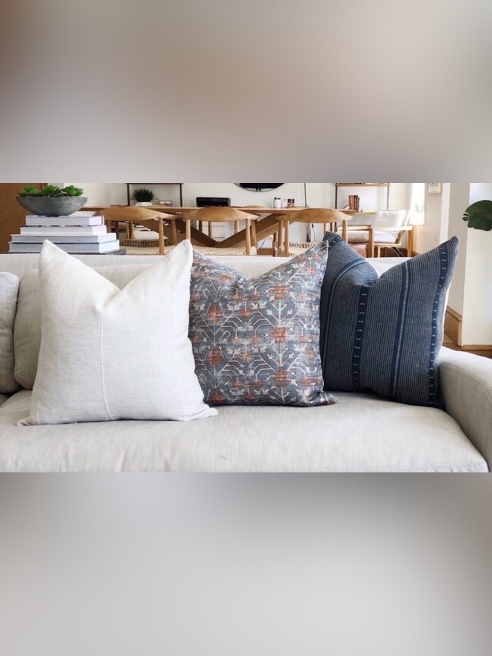 Linen Throw Pillow Cover Set - Picture 6 of 6